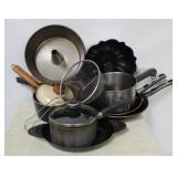 Lot of Assorted Pots & Pans