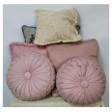 Lot of Assorted Throw Pillows