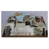Tray Lot of Assorted Vintage Postcards