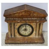 Vintage Marble Case Mantle Clock