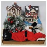 Tray Lot of Assorted Christmas Items