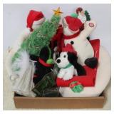 Tray Lot of Assorted Christmas Items