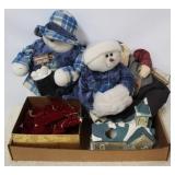 Tray Lot of Assorted Christmas Items