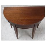 Half Round Table