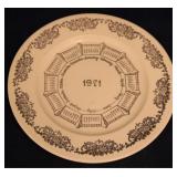 1971 Calendar Plate