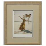 Butterfly Queen Print by Salvador Dali