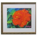 Poppies Giclee by Peter Max