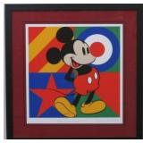 Red Nose Mickey Mouse Giclee by Peter Blake