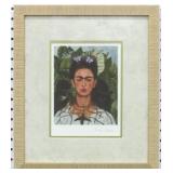 Self Portrait print by Frida Kahlo
