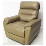 Leather Italia rocker recliner