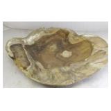 Wooden carved dough bowl