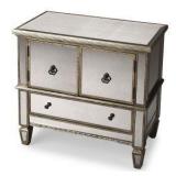 Butler Celeste mirrored console cabinet