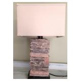 Guildmaster outdoor stone lamp