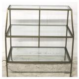 Guildmaster 3 tier glass & metal stand