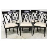 Set of 6 Alden Parkes Couture Dining Chairs