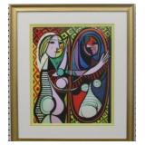 Girl in Front of Mirror Giclee by Pablo Picasso