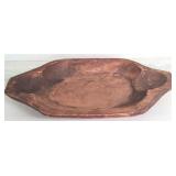 Wooden dough bowl
