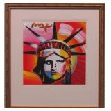 Liberty Head Giclee by Peter Max