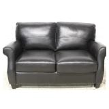 Lazzaro leather loveseat
