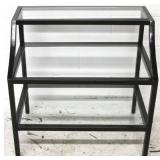 Dimond Home 3 Tier glass insert table
