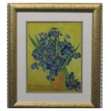 Irises in Vase Giclee by Vincent Van Gogh