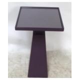 Jonathan Charles purple glass top stand
