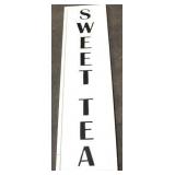 Metal Sweet Tea sign