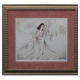 Wisteria Giclee by Louis Icart