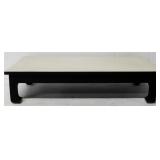 Tang leg cocktail table