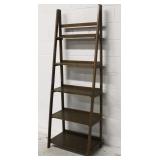 5-Tiered Ladder Wooden Shelf