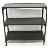 Metal 3 tier rolling stand
