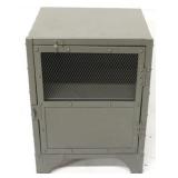 Metal locker style one door stand - AS IS