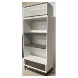 Guildmaster bookcase with drawer at bottom