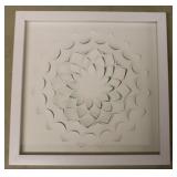 Cricut Flower in Shadow Box