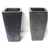 Pair Kenilworth planters