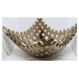 Ceramic Pierced Decorative Bowl by Three Hands