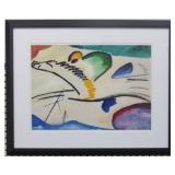 The Rider Giclee by Wassily Kandinsky