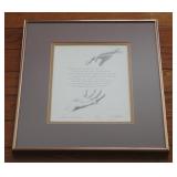 Framed Signed/Numbered Print