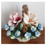 Capodimonte Flower Basket