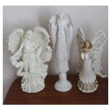 Lot of 3 Angel Figures