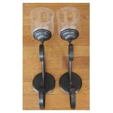 Pair of Hanging Candle Holders