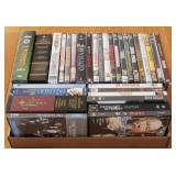 Tray Lot of Assorted DVDS