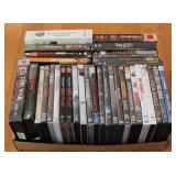 Tray Lot of Assorted DVDS