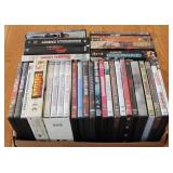 Tray Lot of Assorted DVDS