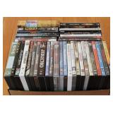 Tray Lot of Assorted DVDS
