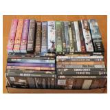 Tray Lot of Assorted DVDS