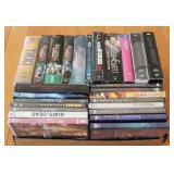 Tray Lot of Assorted DVDS