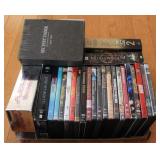 Tray Lot of Assorted DVDS