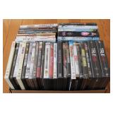 Tray Lot of Assorted DVDS
