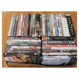 Tray Lot of Assorted DVDS